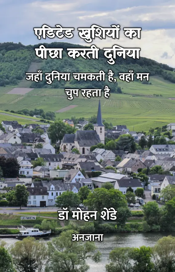 EDITED KHUSHIYON KA PEECHHA KARTI DUNIYA : JAHAAN DUNIYA CHAMAKTI HAI, VAHAAN MAN CHUP RAHATA HAI / एडिटेड खुशियों का पीछा करती दुनिया : जहाँ दुनिया चमकती है, वहाँ मन चुप रहता है